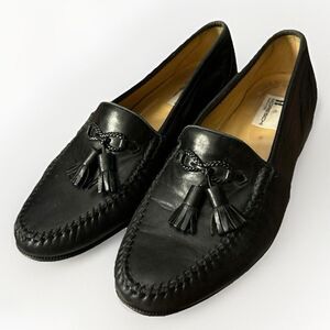 Moreschi Men's Black Oxfords